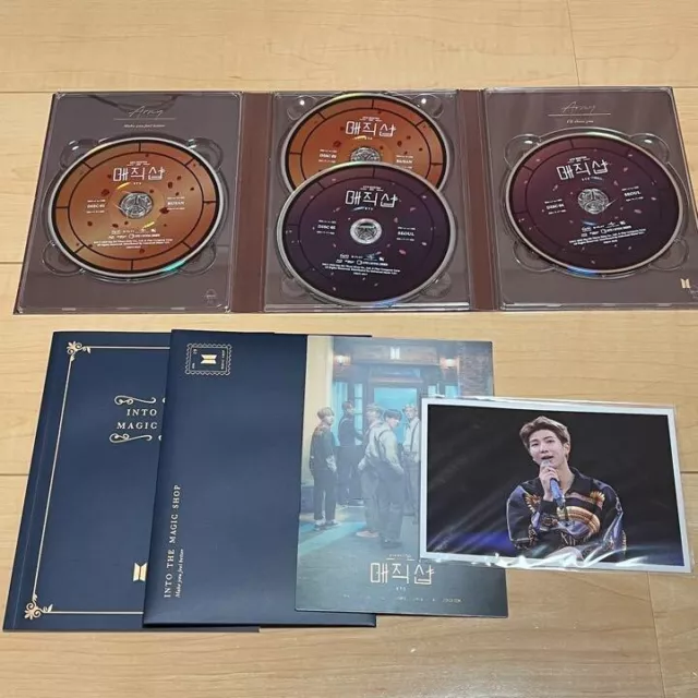 BTS - 2019 5Th Muster Magic Shop Blu-Ray + Rm Rap Monster Photo 