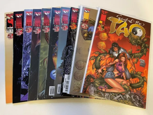 Spirit Of Tao #1-14 (Top Cow/Image/Tan/122119) Near Complete Set Lot Of 10