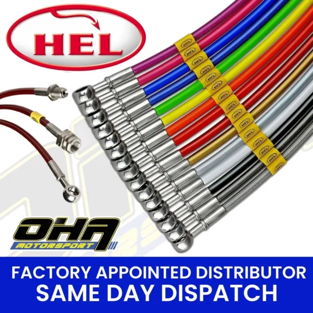 HEL Stainless Braided Clutch Line Hose for Mazda 6 2.3 MPS Turbo 2006+ Flexi