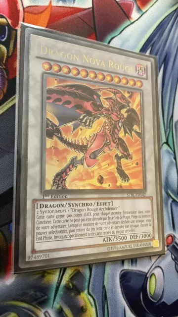 🌟 Yu-Gi-Oh! Dragon Nova Rouge ULTIMATE RARE  STBL-FR042 3