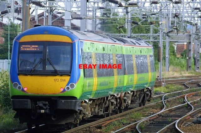 PHOTO (2) Class 170 170514 At Stafford On 13/08/03 £1.60 - PicClick UK