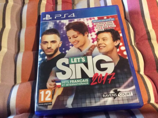 LET'S SING - 2023 French Hits - PS5 Playstation 5 Karaoke 40 Hits Witch 1  Mic EUR 29,25 - PicClick FR