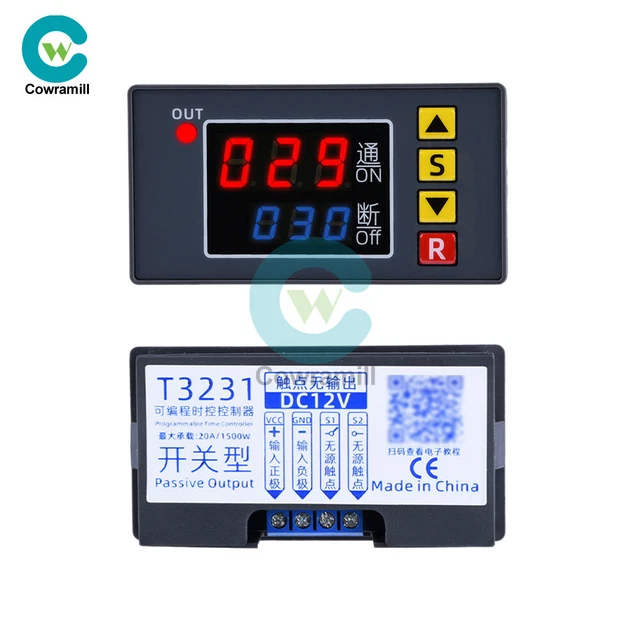 Timer Di Ritardo DC 5V-36V - Interruttore Con Display LED E Controllo - Foto 11