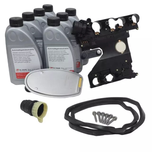 Platine de Commande Transmission Automatique OEM + Febi Huile pour Mercedes
