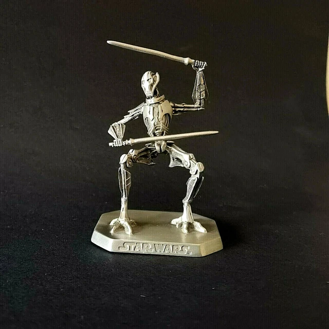 Star Wars Generale Grievous Figure Fine Peltro Rawcliffe