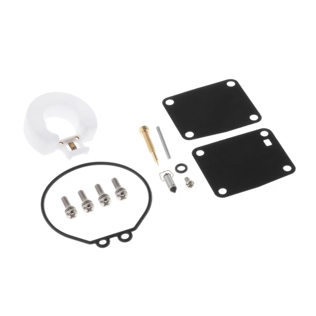 SOAJEE Kit Ricostruzione Carburatore Per Yamaha 3-8HP, Tohatsu 4-9.8HP, Mercury 6-8HP, 6G1-W0093-00, 2 Set Completi