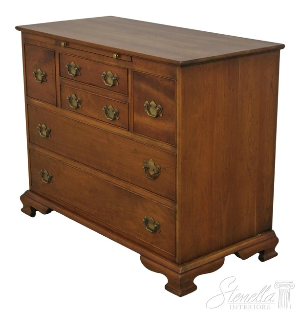 57352EC: STICKLEY Solid Cherry Bachelor Chest Server