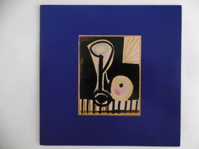 PICASSO carton invitation NATURES MORTES Gloria Cohen PARIS 1993 LE VERRE cubism
