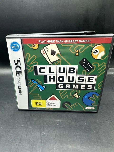 CLUB HOUSE GAMES Nintendo Ds con manual EUR 10,15 PicClick ES