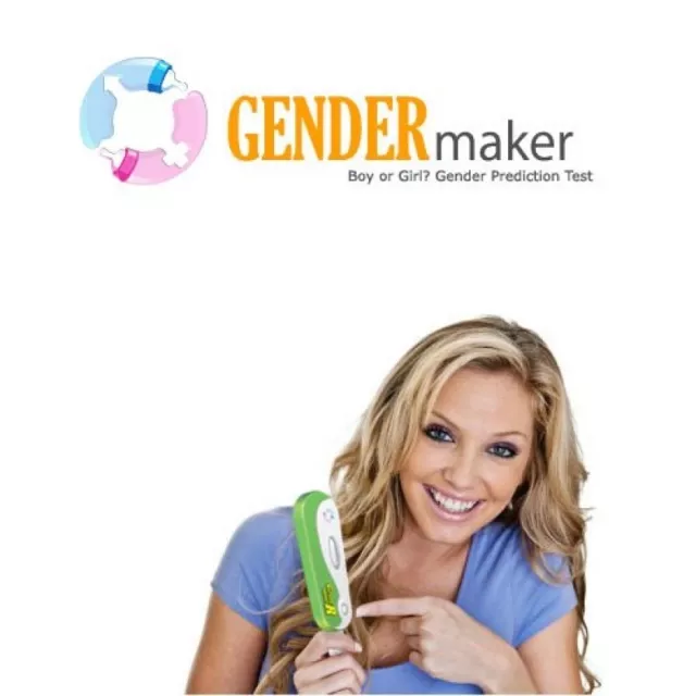 GENDERmaker gender predictor test. Boy or Girl baby gender prediction test. 3