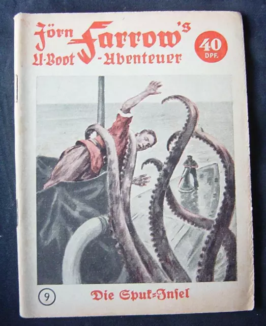 Romanheft 1951: Jörn Farrow's U-Boot-Abenteuer Nr.9 ( Z 2)