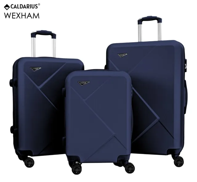 LUGGAGE SET HARD SHELL Suitcase 4 Wheel Travel Luggage Trolley Lightweight Case