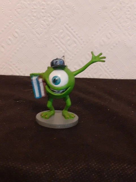 DISNEY PIXAR MONSTERS Inc University Mike Wazowski Books Cap Figure 3 