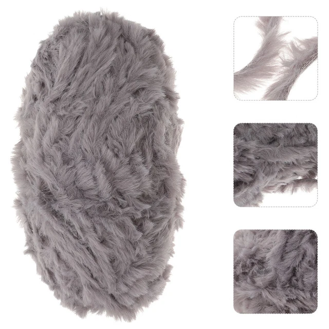 1 Roll of Hand-knitting Yarn Crafts Making Acrylic Yarn Skin-friendly Crochet