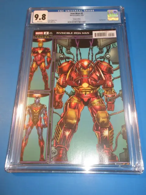 Iron Man #2 Layton Variant CGC 9.8 NM/M Gorgeous Gem Wow