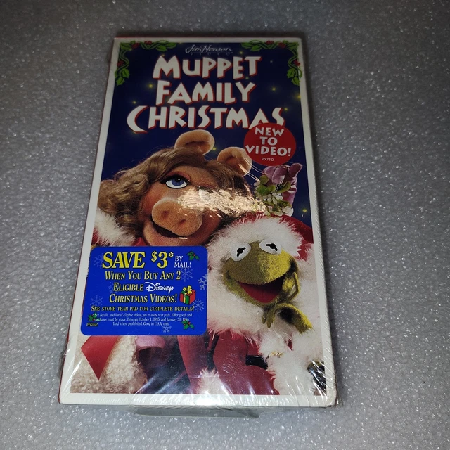Muppet family christmas vhs uk