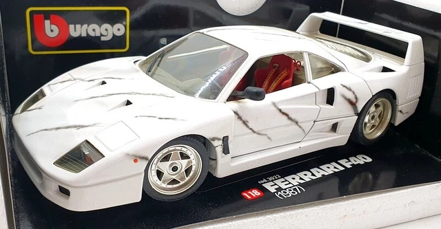BBURAGO 1/18 FERRARI F40 1987 Réf : 3022