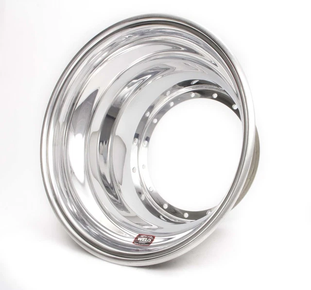 Weld Racing P857-5714 15X X 7.25 Sprint Outer Wheel Half - No-Loc