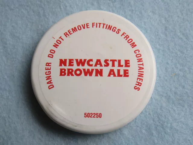UK Brewery Beer Keg Cap ~*~ Newcastle Brewing Company Brown Ale ~ England