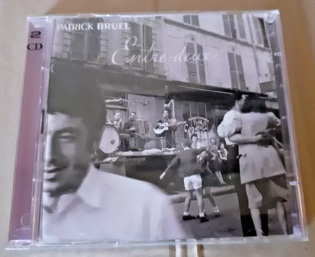 Patrick BRUEL Entre-deux DOUBLE CD 2002 Chanson/Mon amant de Saint-Jean