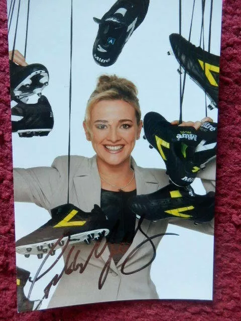 Gabby  Logan     -  Tv   Presenter     - Autographed Photo