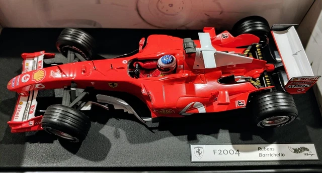 Hot Wheels HW26738 FERRARI F1 2000 N.4 RUBENS BARRICHELLO 2000 1:18