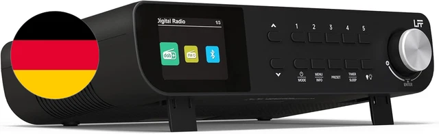 DAB RADIO, LFF Küchenradio, DAB Digital Radio, DAB+ Radio Unterbau ...