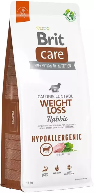 12kg Brit Care Dog Hypoallergenic Weight Loss Hundefutter