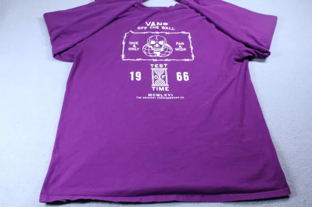CAMISETA VANS PARA Hombre Extra Grande P rpura