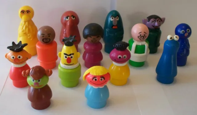 Vintage Fisher Price Sesame Street Little People Excellent Used- You Choose 1