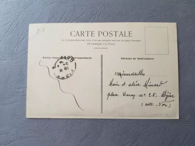 CPA / Carte postale ancienne - DIJON -Vue prise du chemin de Perrières Gare (21) 2