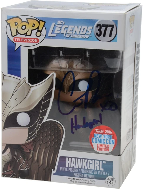 Ciara Renee Legends of Tomorrow Autographed #377 Hawk Girl Funko Pop! JSA