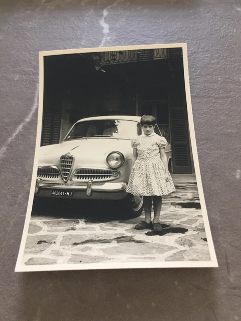 foto alfa romeo giulietta bimba 1959 fotografia auto epoca