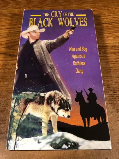 The Cry Of The Black Wolves VHS VCR Video Tape Movie Used Ron Ely