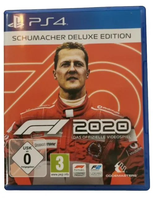 F1 2020 Deluxe Schumacher Edition - Bluray PS4 - Rare