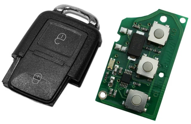 NEU Fernbedienung Sender Klappschlüssel 1J0959753AH - 434 MHz Für VW, Skoda, Seat