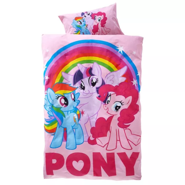 My Little Pony Linge Réversible  135x200/80x80 CM Amitié