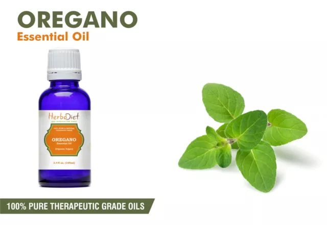 Natural Oregano Essential Oil 100% Pure Aromatherapy Oils Therapeutic Grade