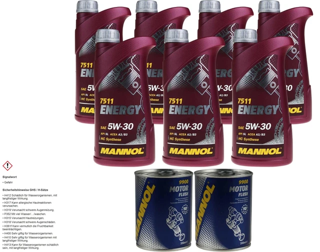 7L Olio Motore MANNOL Energy 5W-30