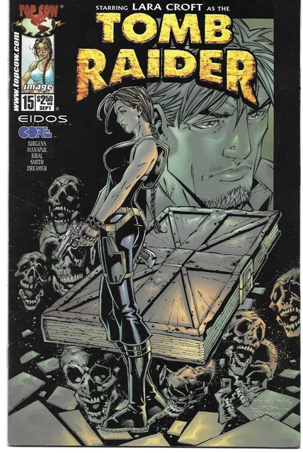 TOMB RAIDER (The Series) - Vol. 1 No. 15 (May 2001) LARA CROFT VARIANT COVER 'A