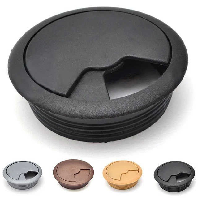 Gestion Bureau Oeillets Organiseur 60mm/80mm Port Cordon Ordinateur Surface