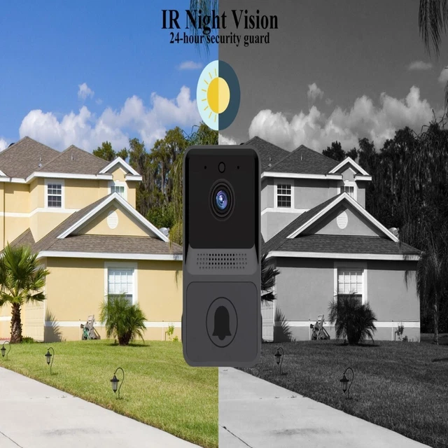 Timbre visual inteligente con voz notificación push y nightsic