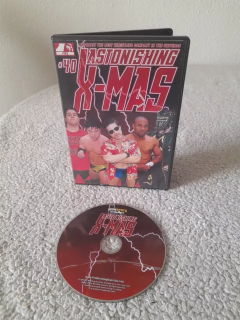 Pro Wrestling Guerrilla Astonishing X-Mas. November 18 2005. DVD. PWG.