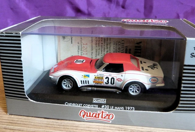 Miniature Chevrolet Corvette N°2 Arena – Le Mans 1971 – Échelle 1/43 (occasion)