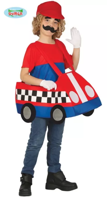 COSTUME MACCHINISTA TRENO CARNEVALE VESTITO BAMBINO NOVITà CON TRENO SUPER MARIO