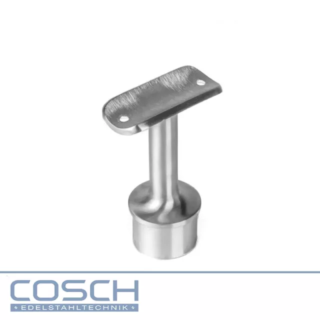 Acier Inox Rohrstütze V2A Taillé Fixe Ø 33,7 MM, Ø 42,4 48,3 MM