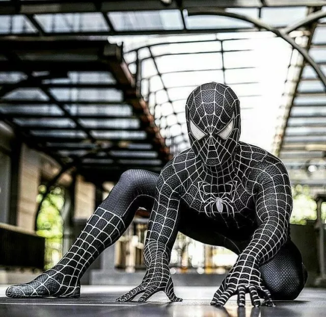 COSTUME COSPLAY BLACK Venom Spiderman Spider-Man Zentai per adulti e  bambini EUR 34,95 - PicClick IT