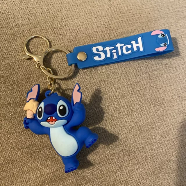Stitch Keyring Keychain Enamel Bag Charm Lilo and Stitch Birthday
