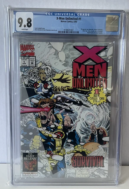 X-Men Unlimited #1 CGC 9.8 White Pages 1993 NM/MT Hot Key Grail