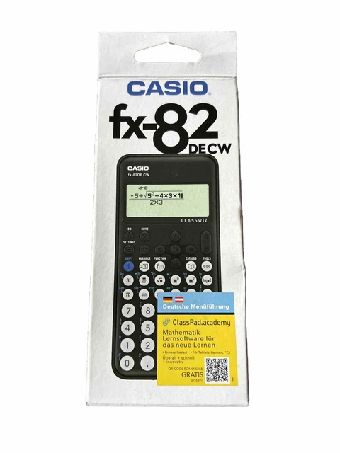 CALCUSO Fachbuch Casio Fx-82DE CW - 96 Seiten DIN A5 Schnelleinstieg